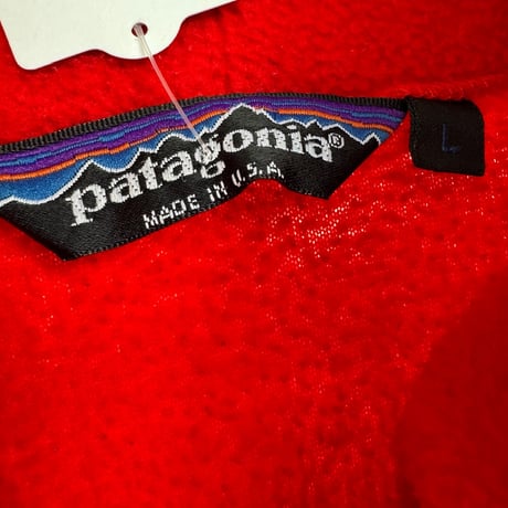 80's USA製PATAGONIA フルジップフリースジャケット L
