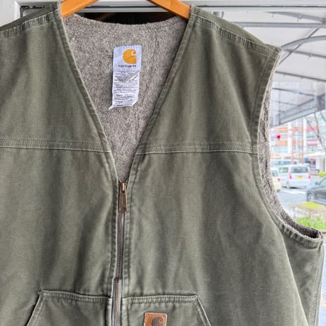 Carhartt 裏ボアベスト V26 LOV XL