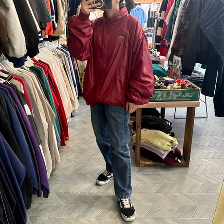 80〜90s LACOSTE ナイロンジャケット