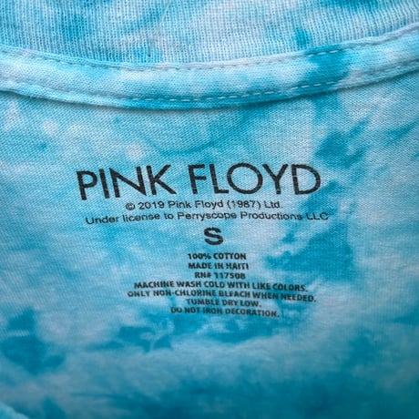 PINK FLOYD タイダイプリントTシャツ