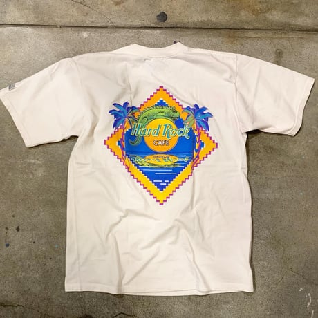 Hard Rock cafe 両面プリントTシャツ カメレオン