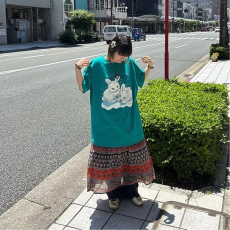 USA製 うさぎTシャツ
