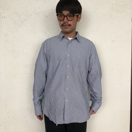 J.CREWストライプシャツ L