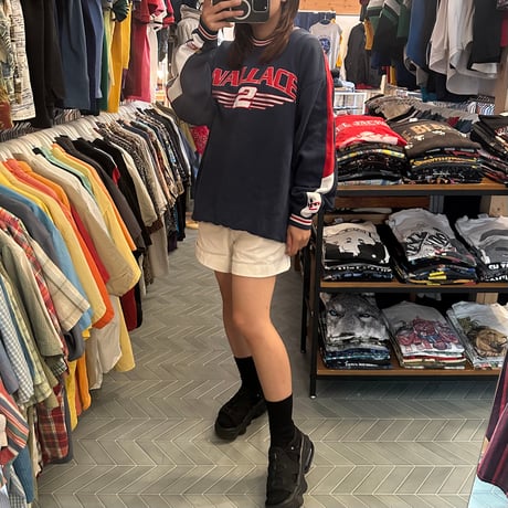 レーシング リブラインスウェット