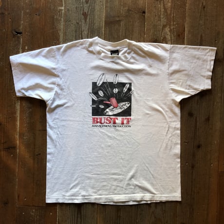 〜90's BUST IT 音系Tシャツ サイズXL