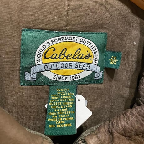 cabela's 刺繍ワークジャケット