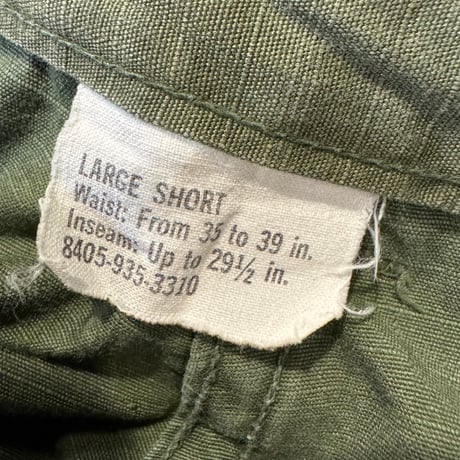 1969 U.S. ARMY Jungle Fatigue Pants “5th Type”