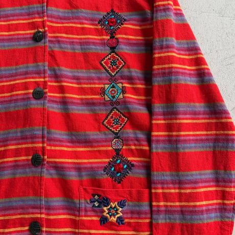 エスニック刺繍ジャケット