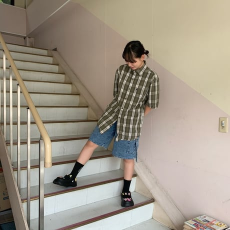 Carhartt 半袖チェックシャツ