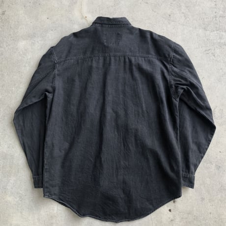 Levi's デニムシャツ　黒　L