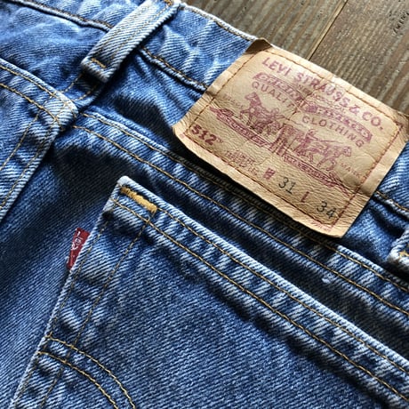 usa製 Levi's512 SLIM FIT W31×L34