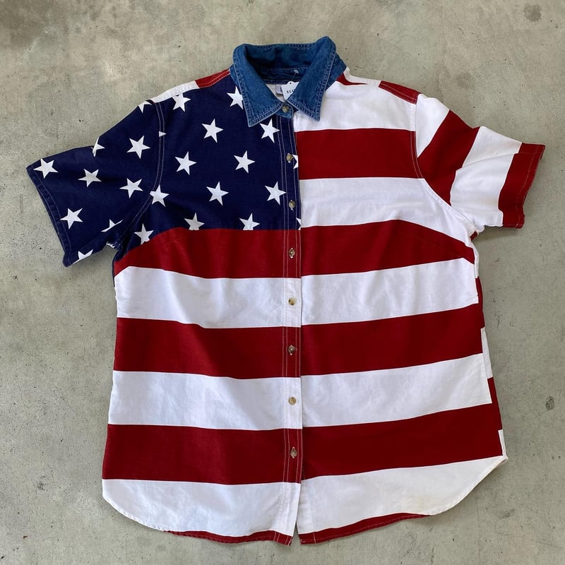 アメリカ星条旗シャツ | CUSTOM FEVER