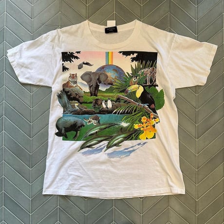 USA製Earth両面Tシャツ🌏