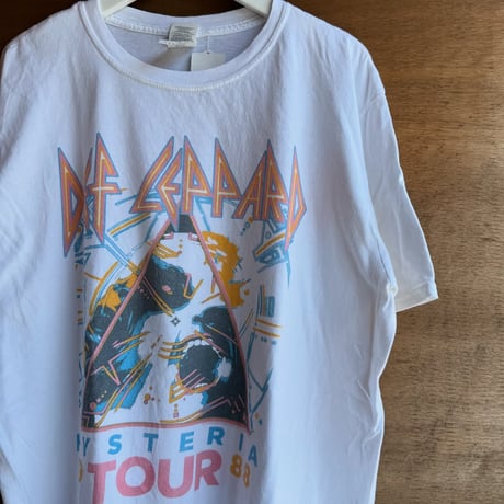 デフ・レパード ツアーTシャツ