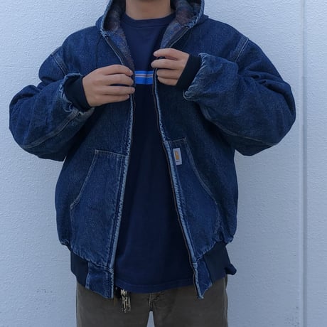 Carharttデニムアクティブジャケット