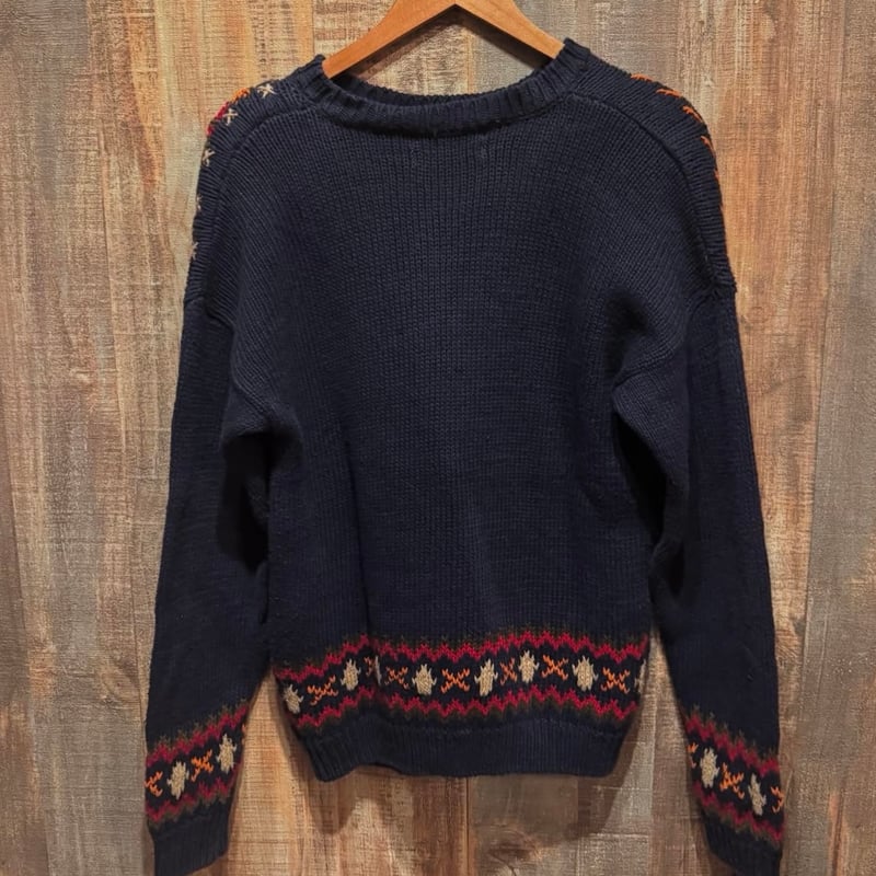 新品 northern isles ハロウィン柄 ハンド ニット セーター S 楽天市場