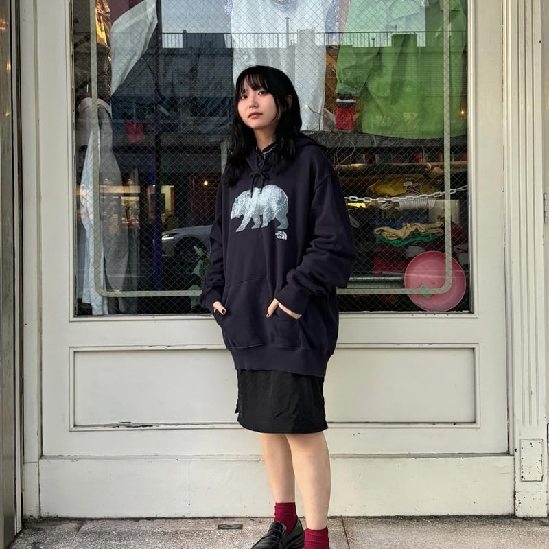 THE NORTH FACE クマプリントパーカー | CUSTOM FEVER
