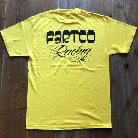 FARTCO プリントTシャツ FARTCO RACING両面プリント