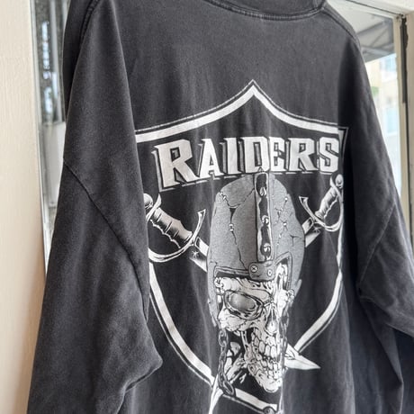 〜00's RAIDERS 袖プリントロンT