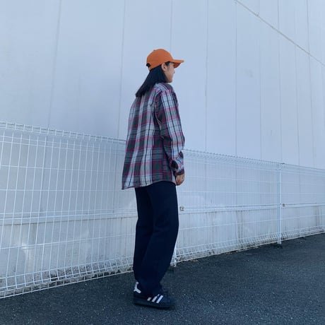 USA製チェックネルシャツ