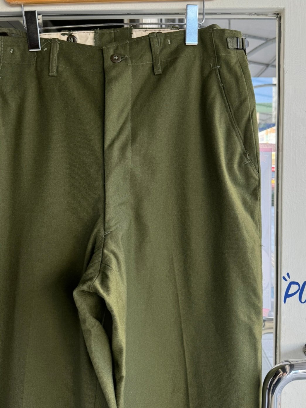 50s M-1951 ミリタリー ウールパンツ トラウザーズ　USA製 50s DEAD STOCK US ARMY M51 Wool Trousers / デッドストック