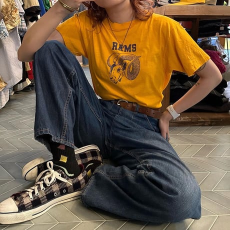 USA製ラムズTシャツ