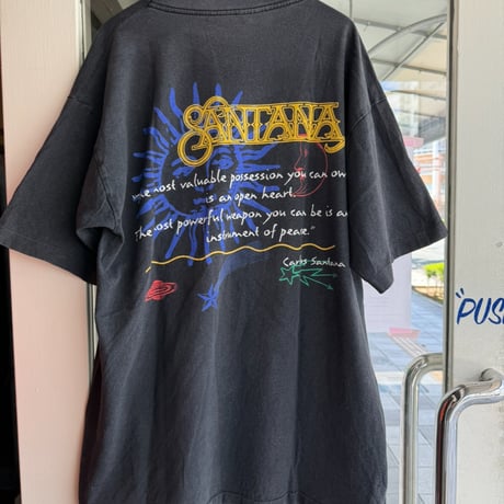 90's SANTANA Tシャツ