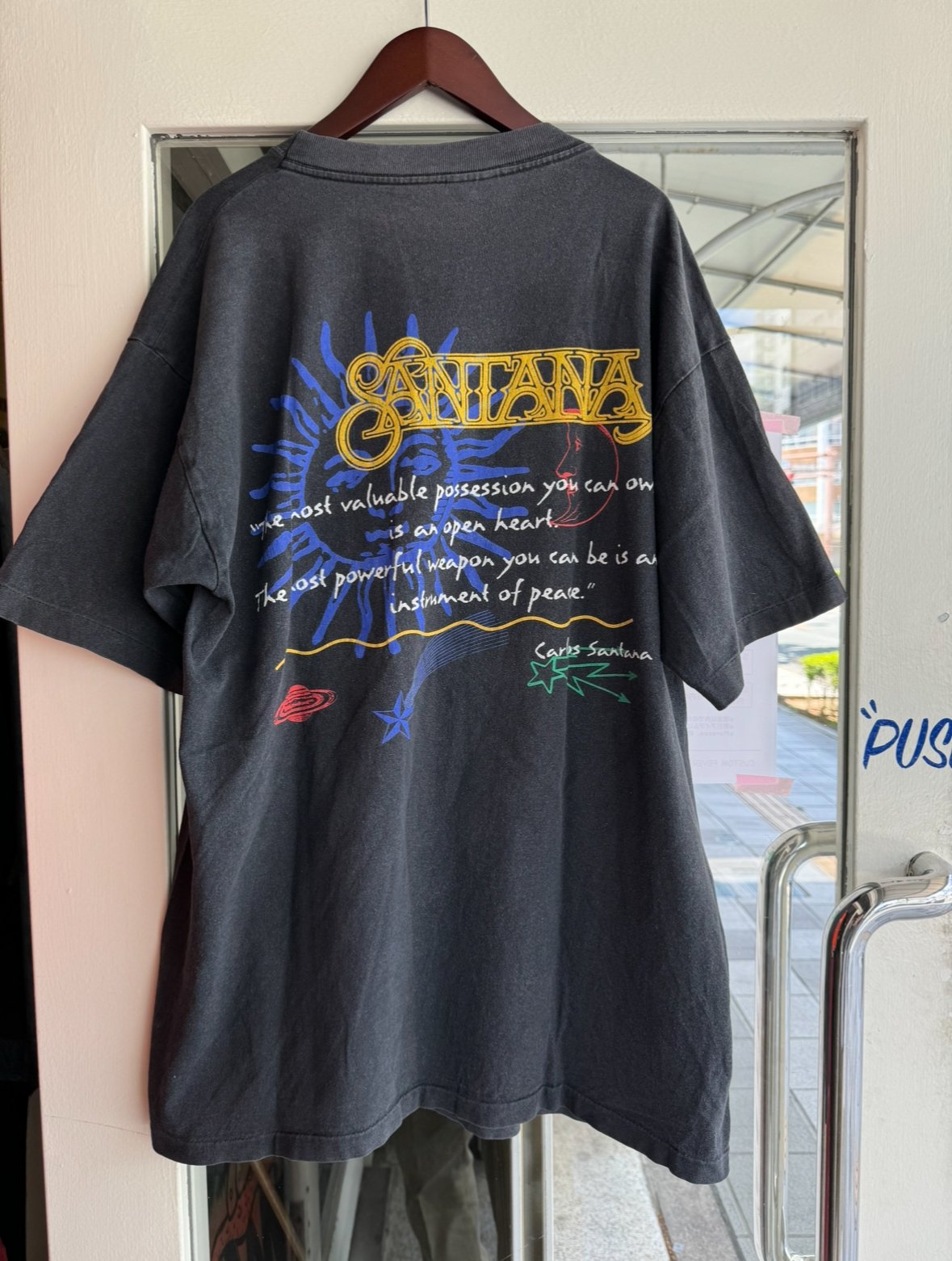 BEYO バンド Tシャツ 古着 90s 赤 サンタナ SANTANA 1999 BEYO バンド Tシャツ 古着 90s 赤 サンタナ SANTANA 1999（90's