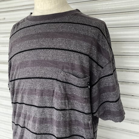 初期タグOLD STUSSY ボーダーTシャツ