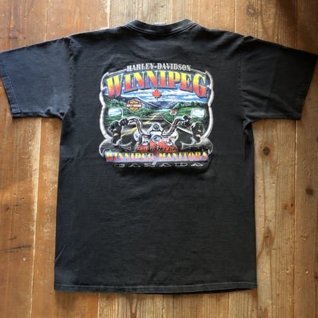 90s HARLEY DAVIDSON プリントTシャツ