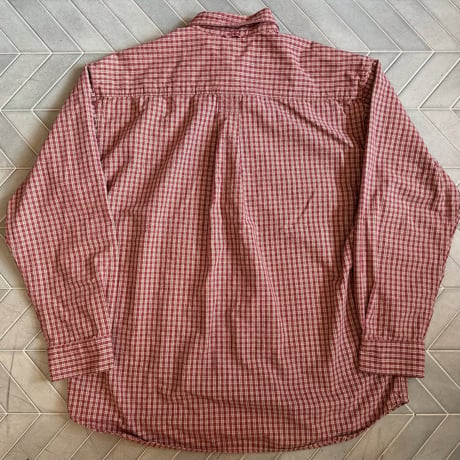 90s Timberland チェックシャツ