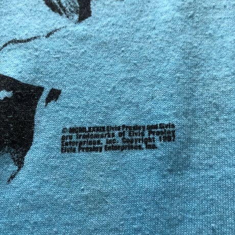 80年代エルビスプレスリーバンドTシャツ　L
