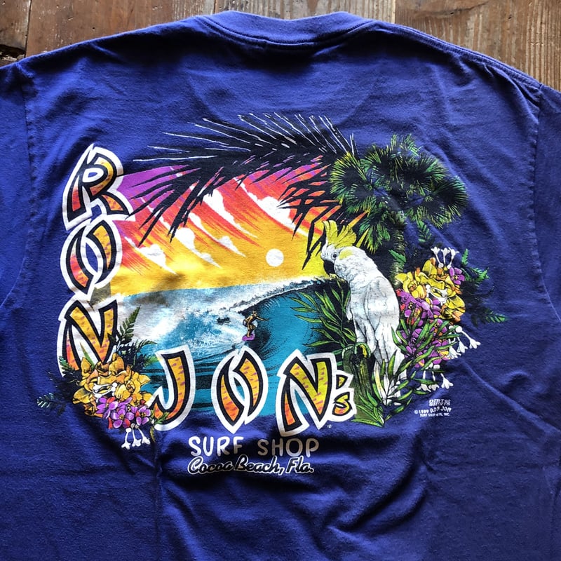 1989 USA製RONJON Tシャツ サイズL | CUSTOM FEVER