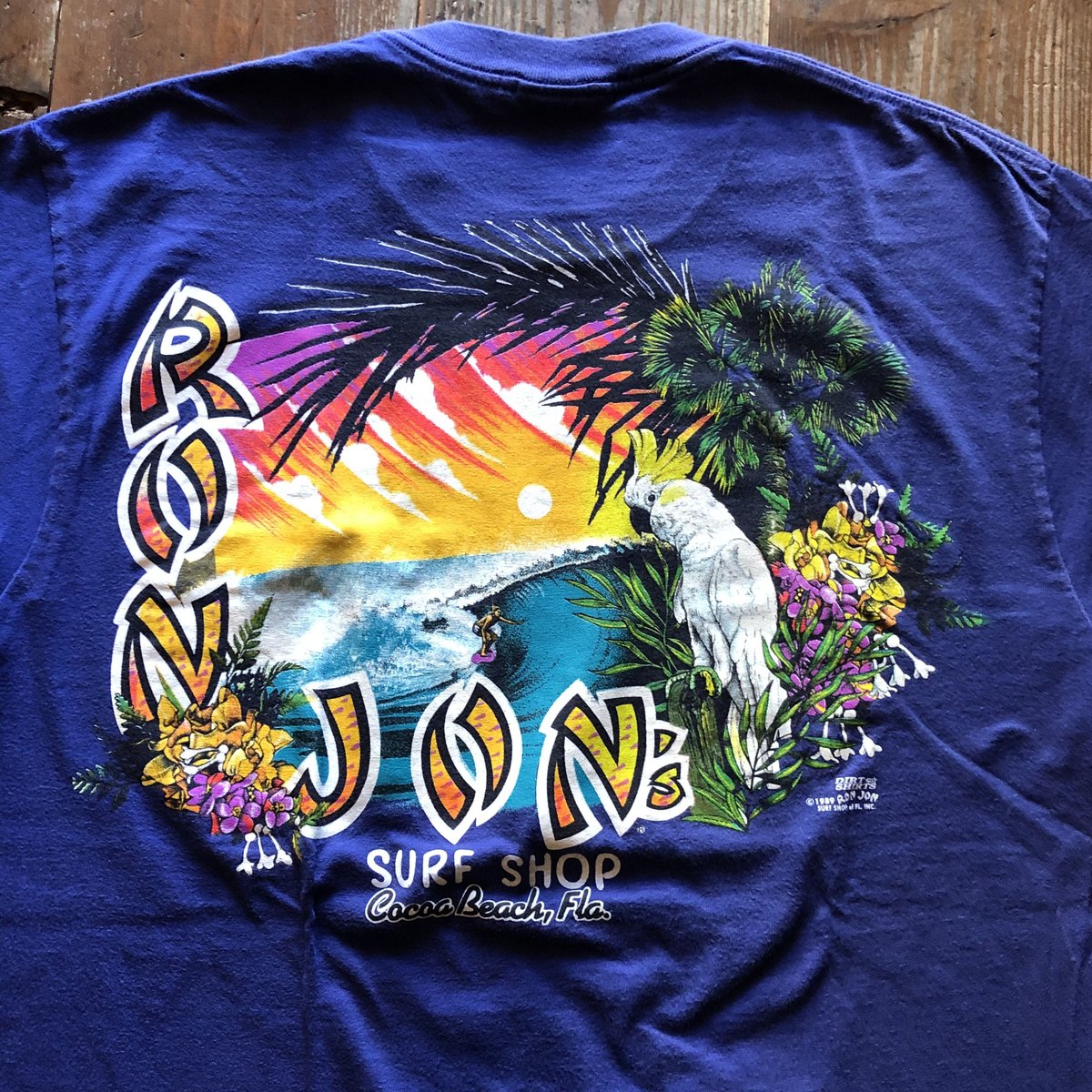 1989 USA製RONJON Tシャツ サイズL | CUSTOM FEVER 1989 USA製RONJON Tシャツ サイズL | CUSTOM FEVER