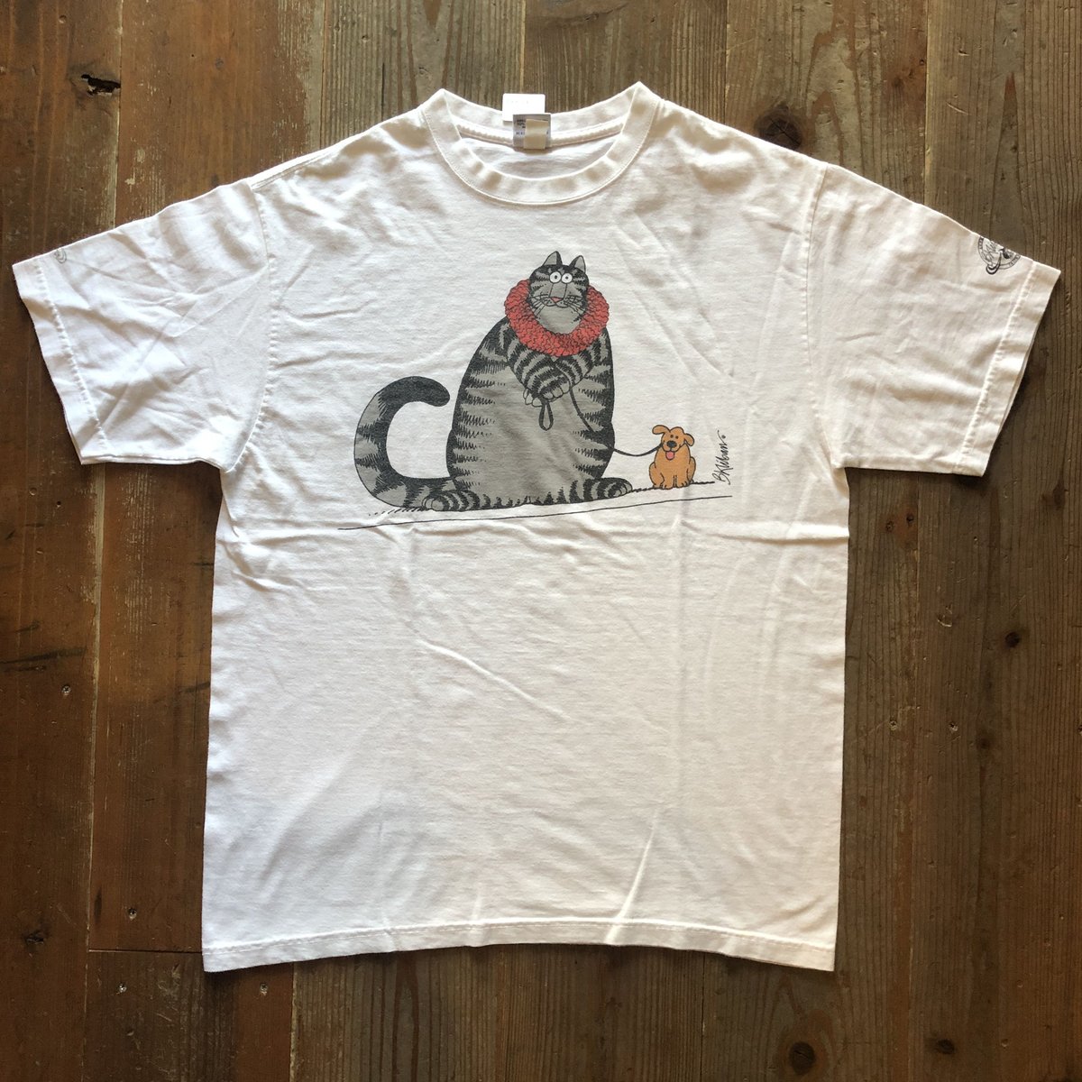 Kliban cat Tシャツ〝WITH DOG〟 | CUSTOM FEVER