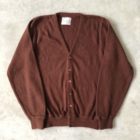 Searsアクリルカーディガン 茶