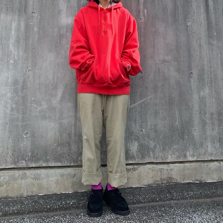 championハーフジップフーディ