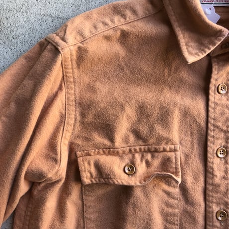 〜80'sUSA製 L.L.Bean シャモアクロスシャツ