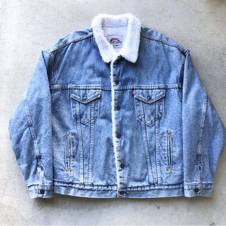 90's Levi's デニムボアジャケット 70609-4891  XL