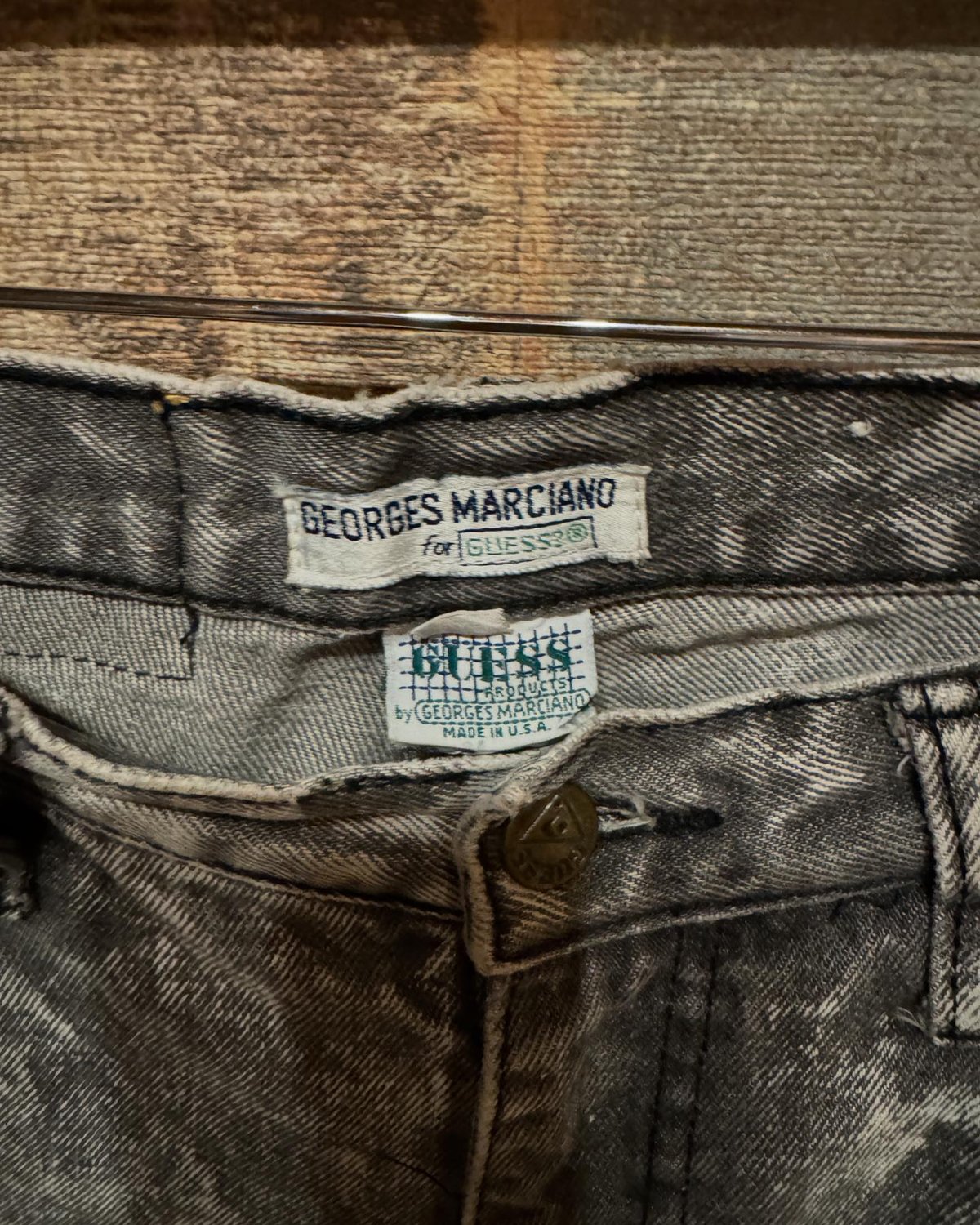 GUESS by GEORGES MARCIANO washed jeans | CUSTOM