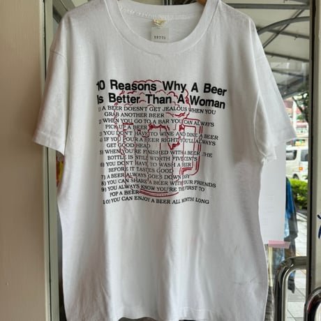 80's BEER Tシャツ🍺