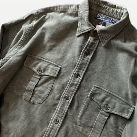 Ralph Lauren モールスキンシャツ 〝SAFARI〟
