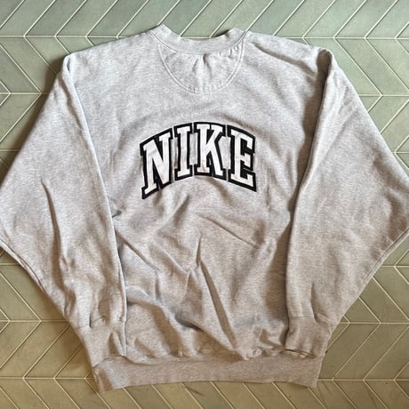 90s NIKE 銀タグ ロゴスウェット