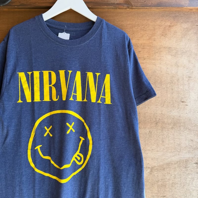 NIRVANA tシャツ NIRVANA にこちゃんTシャツ | CUSTOM FEVER