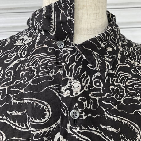 Ralph Lauren 総柄オープンカラーシャツ