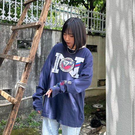 NAUTICA ワッペンTシャツ