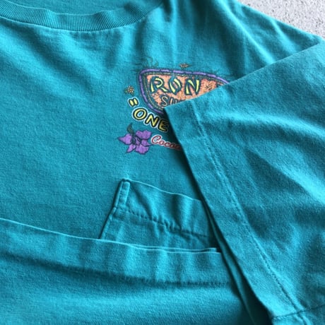 90'sUSA製RONJONプリントT L