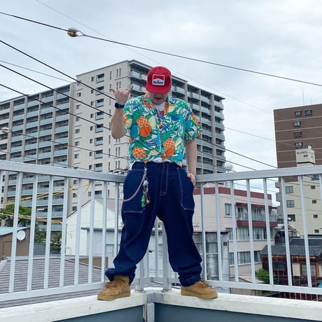 90s LACOSTE アロハシャツ