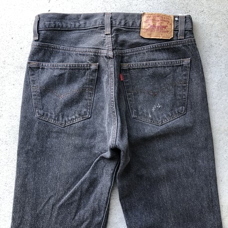 USA製 Levi's501 W31×L32 先染めブラック