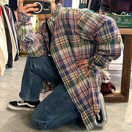 Ralph Lauren マドラスチェックシャツ